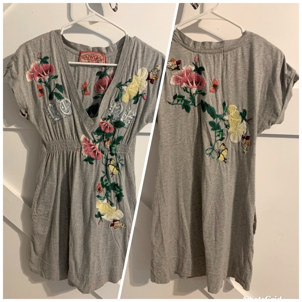 JWLA floral/butterfly dress. Sz S